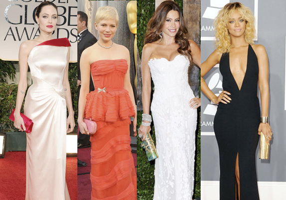 Os melhores looks do tapete vermelho em 2012 Os melhores looks do tapete vermelho em 2012